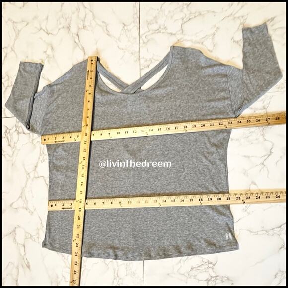 NWOT Victoria's Secret Open Cross Back Long Sleeve Top SZ M $69 - Picture 10 of 12